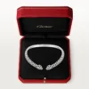 Collar Torque Panthere De Cartier, articulado, con pavé