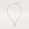 Collar Trinity con cadena de diamantes en oro tricolor | Cartier Us