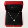 Collar Trinity con cadena de diamantes en oro tricolor | Cartier Us