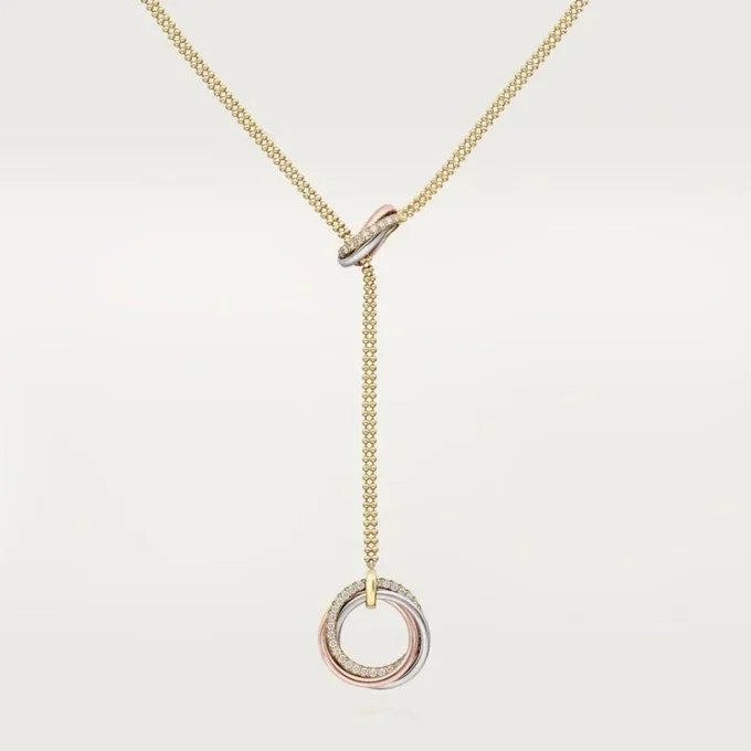 Collar Trinity, diamantes