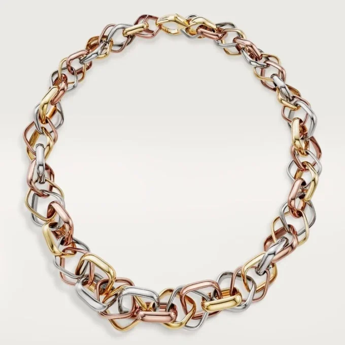 Collar Trinity, forma de cojín, modelo extragrande