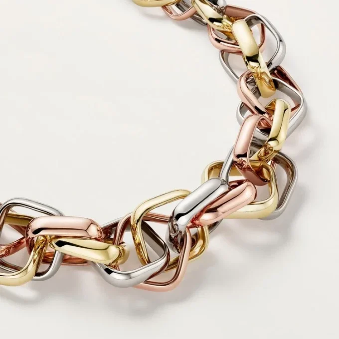 Collar Trinity, forma de cojín, modelo extragrande