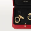 Gemelos Panthere de Cartier – Oro amarillo, ónix, tsavoritas y laca negra – Cartier Gemelos Panthere de Cartier – Oro amarillo, ónix, tsavoritas y laca negra – Cartier