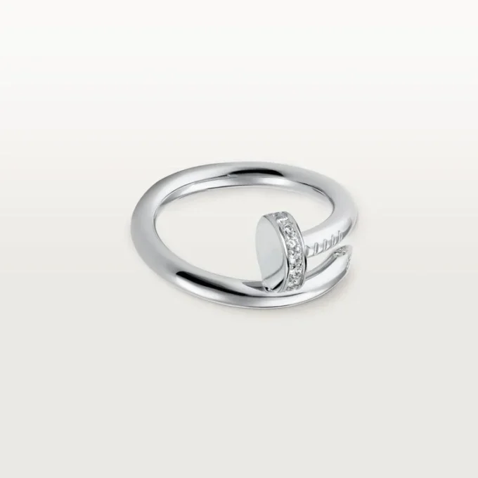 Juste Un Clou – Anillo de diamantes en oro blanco | Cartier EE. UU.