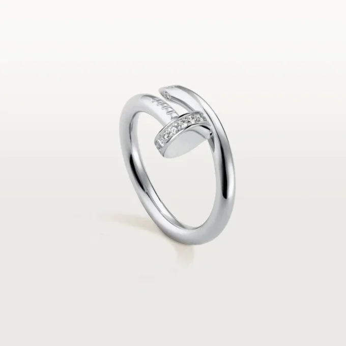 Juste Un Clou – Anillo de diamantes en oro blanco | Cartier EE. UU.