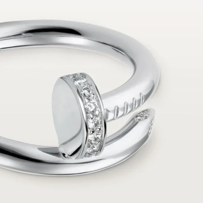 Juste Un Clou – Anillo de diamantes en oro blanco | Cartier EE. UU.