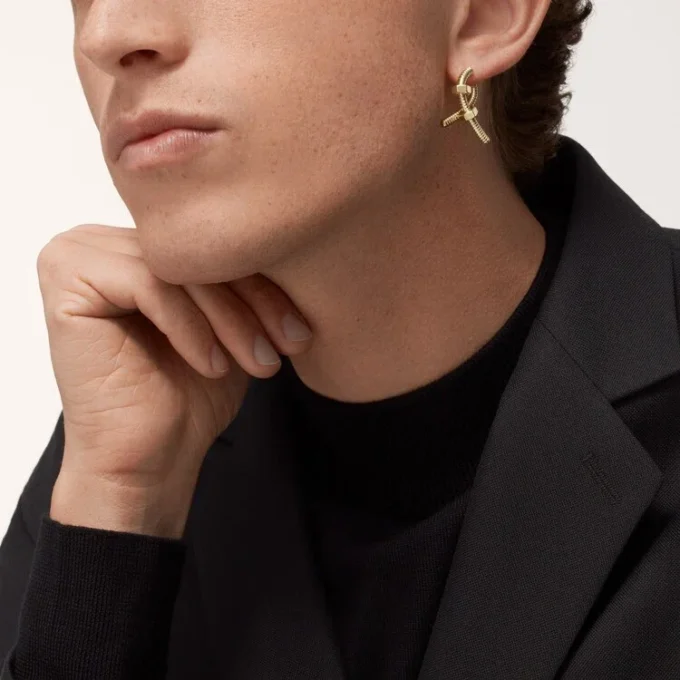 Pendiente derecho Ecrou De Cartier – Oro amarillo – Cartier Pendiente derecho Ecrou De Cartier – Oro amarillo – Cartier