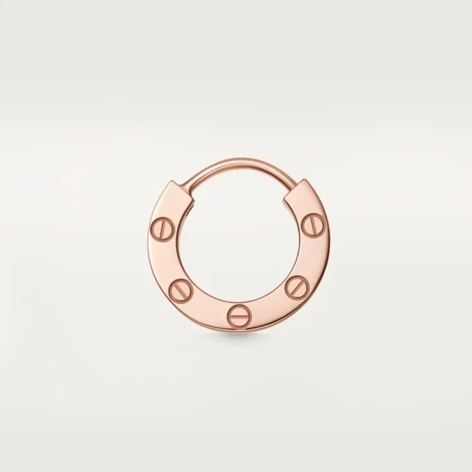 Pendiente individual Love – Oro rosa – Cartier Pendiente individual Love – Oro rosa – Cartier