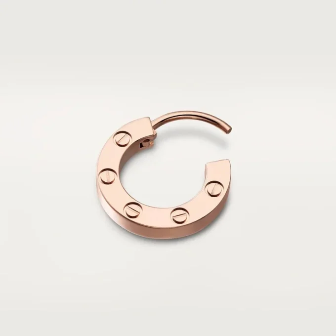 Pendiente individual Love – Oro rosa – Cartier Pendiente individual Love – Oro rosa – Cartier