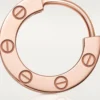 Pendiente individual Love – Oro rosa – Cartier Pendiente individual Love – Oro rosa – Cartier