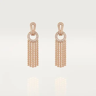 Pendientes Agrafe, semipavé