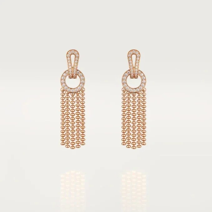 Pendientes Agrafe, semipavé