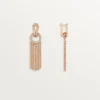 Pendientes Agrafe, semipavé