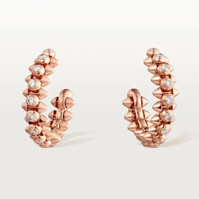 Pendientes Clash De Cartier Diamantes – Oro rosa, Diamantes – Cartier