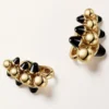 Pendientes Clash De Cartier, modelo extragrande, ónix, multiuso