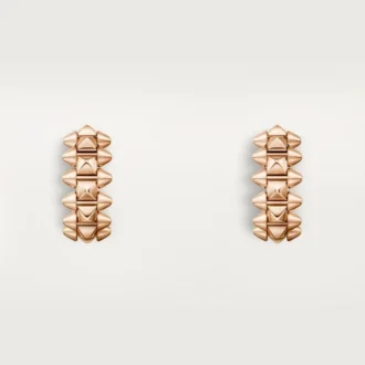 Pendientes de aro Clash de Cartier, modelo mini