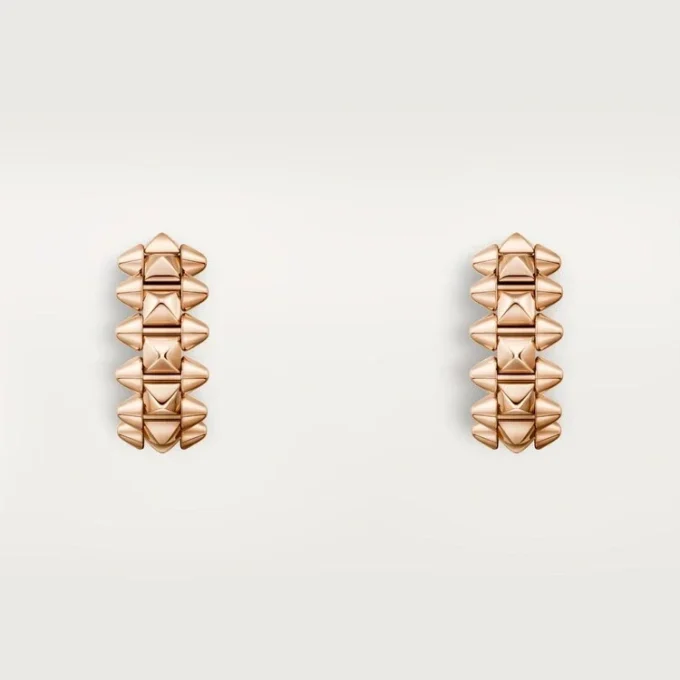 Pendientes de aro Clash de Cartier, modelo mini