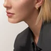 Pendientes de aro Clash de Cartier, modelo mini