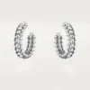 Pendientes de aro Clash De Cartier, modelo pequeño