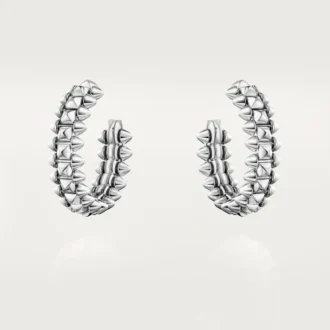 Pendientes de aro Clash De Cartier, modelo pequeño