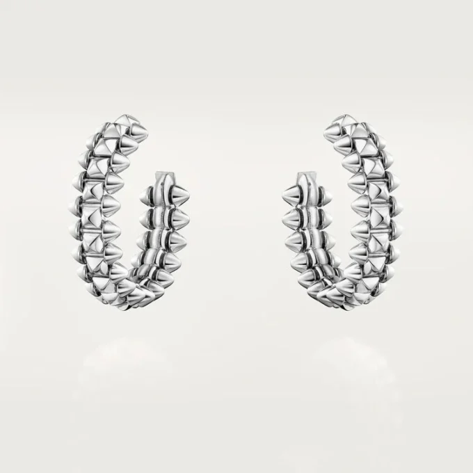 Pendientes de aro Clash De Cartier, modelo pequeño