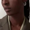 Pendientes de aro Clash De Cartier, modelo pequeño