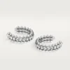 Pendientes de aro Clash De Cartier, modelo pequeño