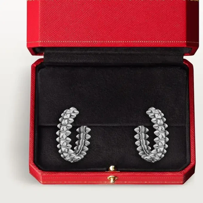 Pendientes de aro Clash De Cartier, modelo pequeño