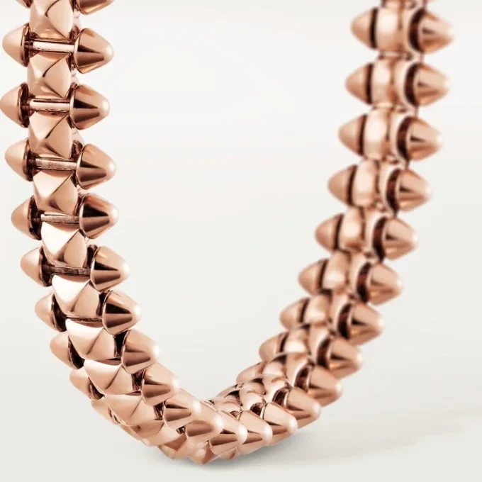 Pendientes de aro Clash De Cartier, modelo pequeño – Oro rosa – Cartier
