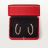 Pendientes de aro Clash De Cartier, modelo pequeño – Oro rosa – Cartier