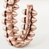 Pendientes de aro Clash De Cartier – Oro rosa, pequeños | Cartier Us