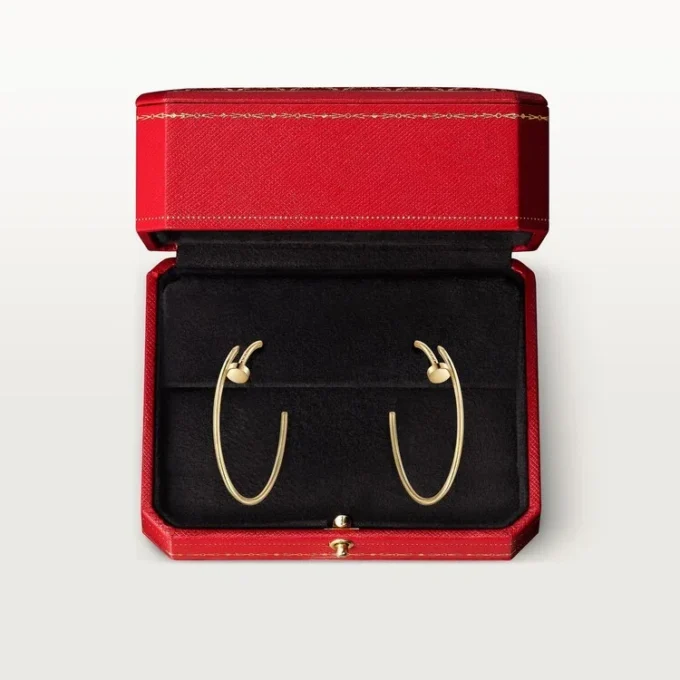 Pendientes de aro Juste Un Clou, modelo grande