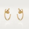 Pendientes de aro Juste Un Clou, oro amarillo | Cartier Us
