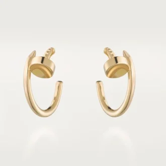 Pendientes de aro Juste Un Clou, oro amarillo | Cartier Us