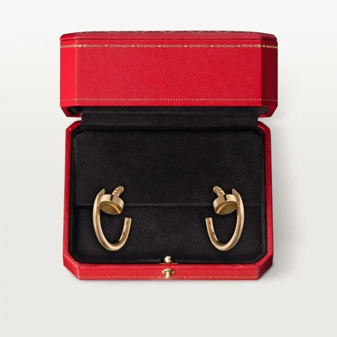 Pendientes de aro Juste Un Clou, oro amarillo | Cartier Us