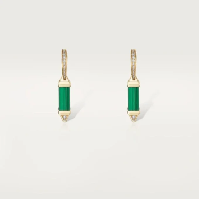 Pendientes de botón Les Berlingots De Cartier, diamantes