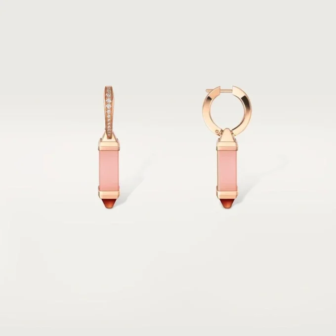 Pendientes de botón Les Berlingots De Cartier, diamantes