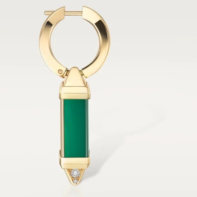 Pendientes de botón Les Berlingots De Cartier, diamantes