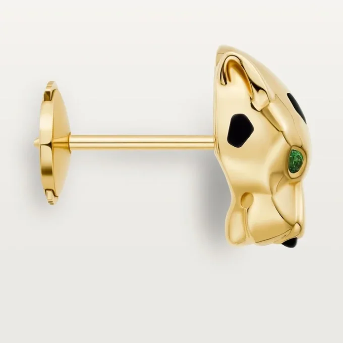 Pendientes de botón Panthere de Cartier
