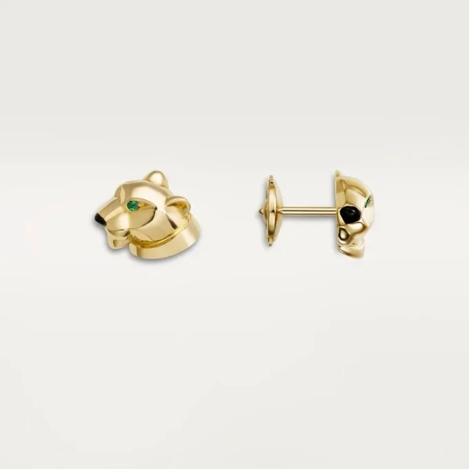 Pendientes de botón Panthere de Cartier