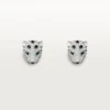 Pendientes de botón Panthere De Cartier, con pavé
