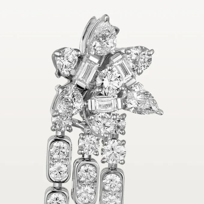 Pendientes de la colección Diamond, Diamantes
