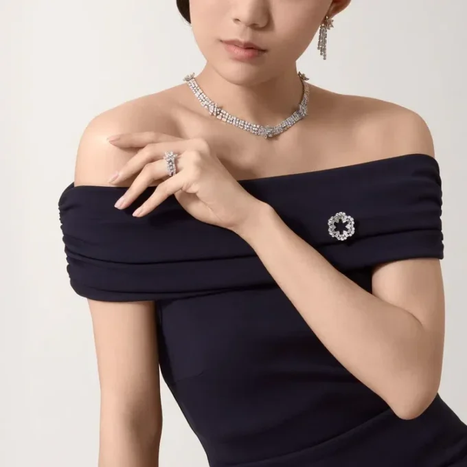 Pendientes de la colección Diamond, Diamantes