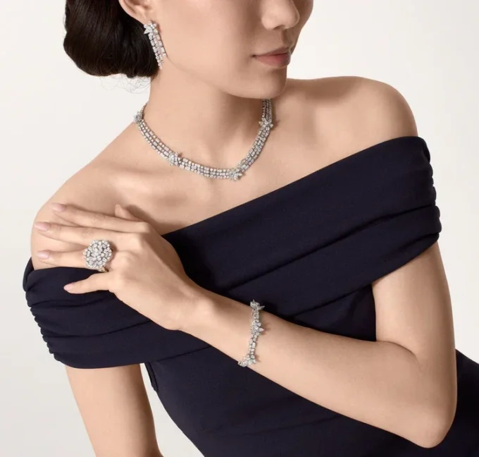 Pendientes de la colección Diamond, Diamantes