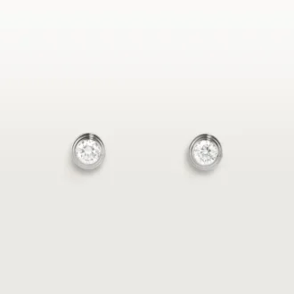 Pendientes Diamants Legers, mm – Oro blanco, diamantes – Cartier