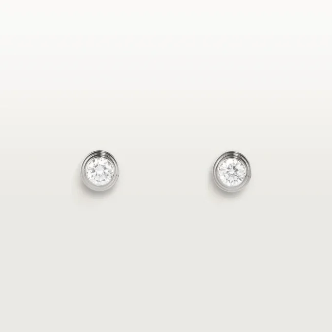 Pendientes Diamants Legers, mm – Oro blanco, diamantes – Cartier Pendientes Diamants Legers, mm – Oro blanco, diamantes – Cartier