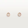 Pendientes Diamants Légers, mm – Oro rosa, diamantes – Cartier