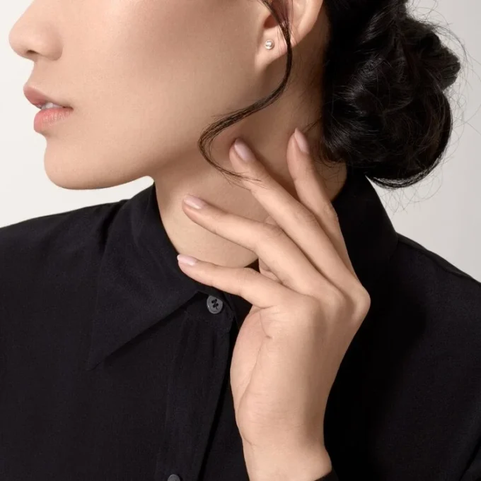 Pendientes Diamants Légers, mm – Oro rosa, diamantes – Cartier