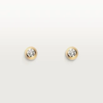 Pendientes Diamants Légers – Oro amarillo, diamantes – Cartier