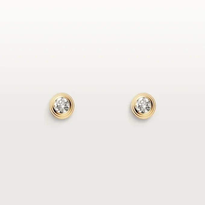 Pendientes Diamants Légers – Oro amarillo, diamantes – Cartier
